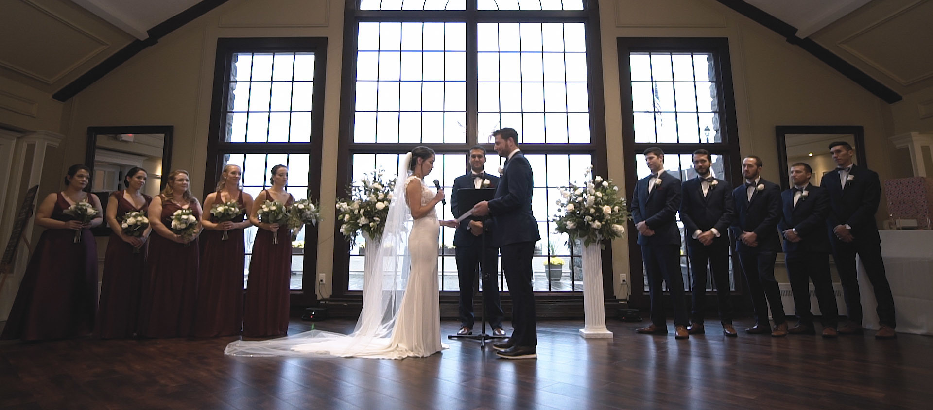 Lake Mohawk Country Club Wedding Of Rebecca Eric Sparta Nj