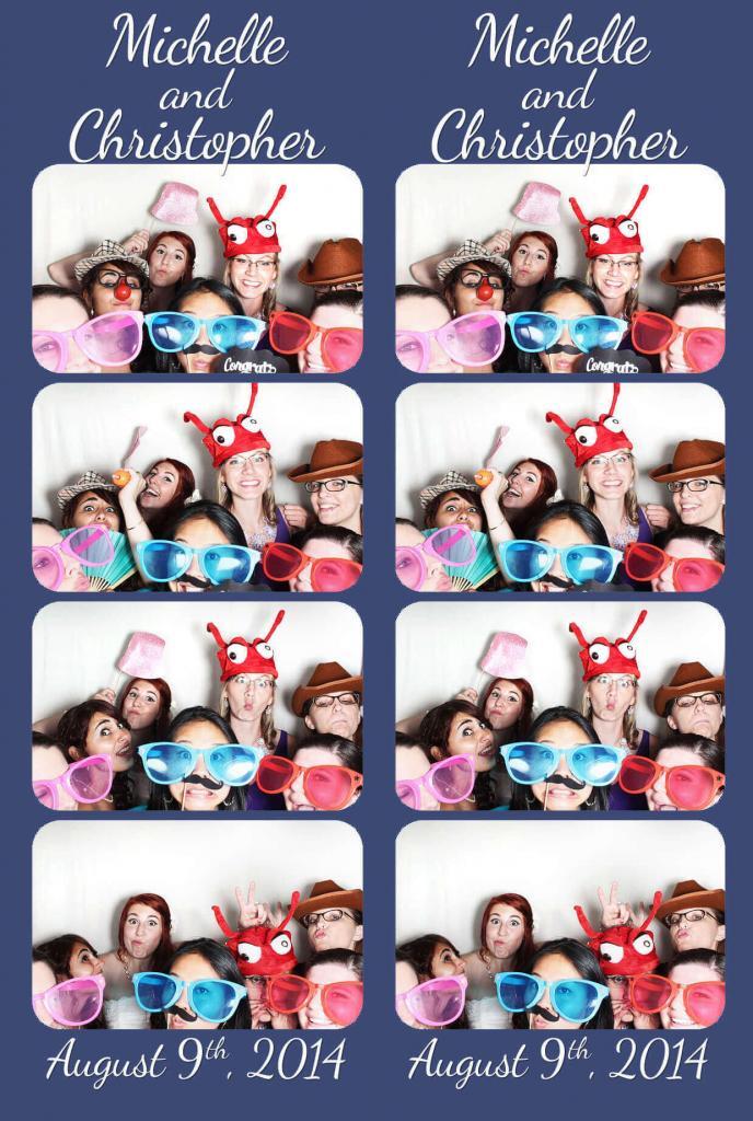 photo booth pics of friends