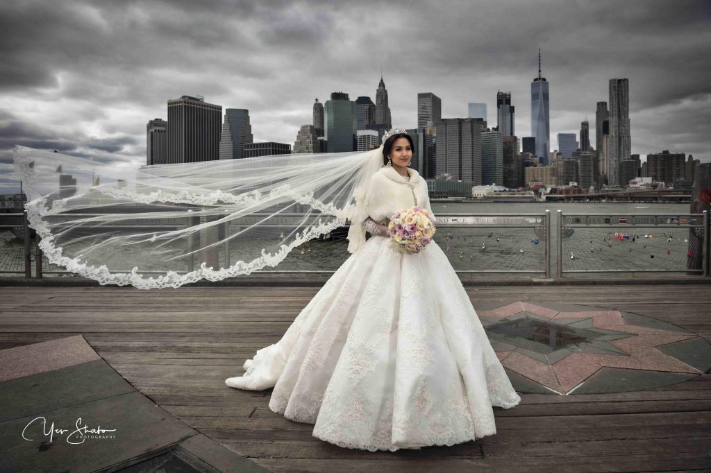 city photo of bride