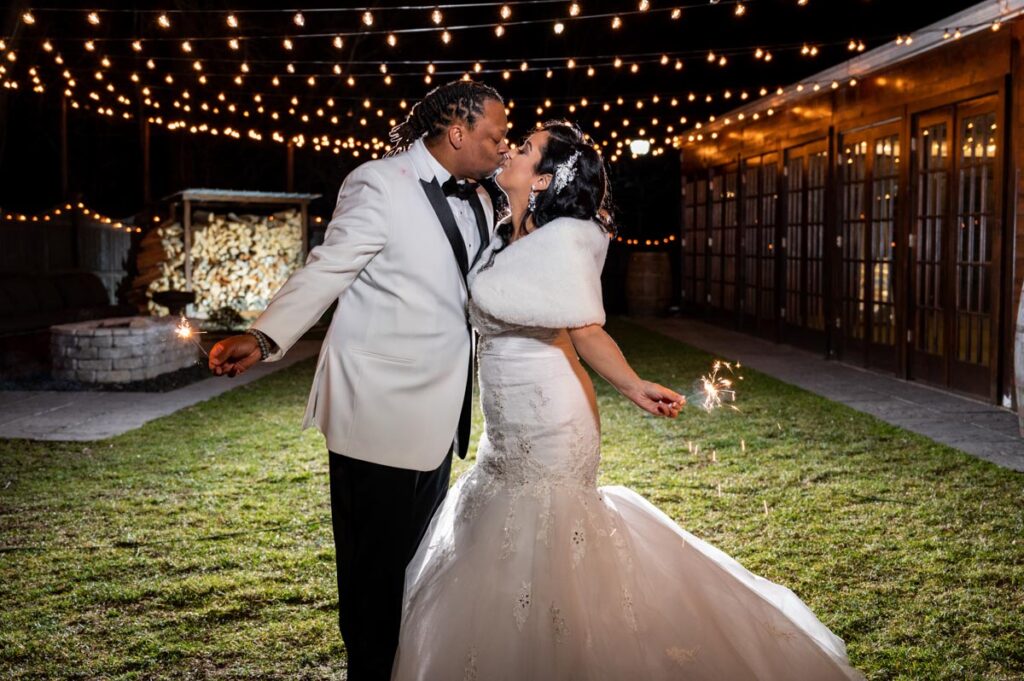 Newlyweds at The Hamilton Manor, Hamilton Township