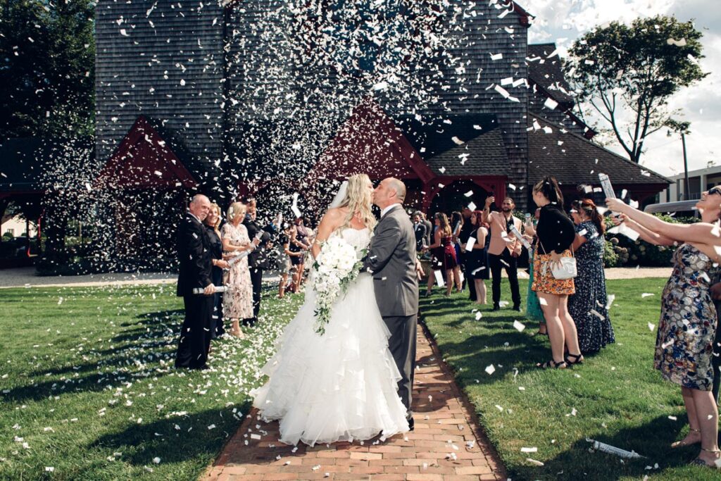 bride and groom at Spring Lake Manor, Spring Lake, New Jersey