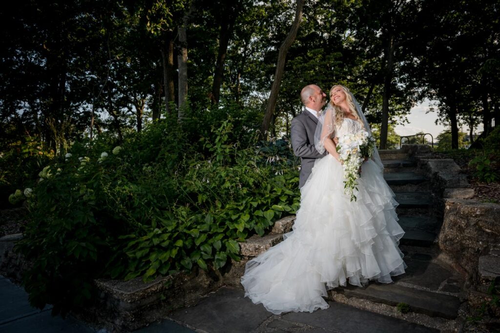 groom & bride at Spring Lake Manor, Spring Lake, NJ