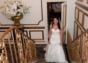 Bride at Crystal Plaza, NJ