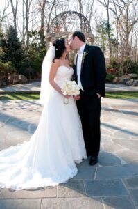 Elegant wedding reception setup, Crystal Plaza, Livingston, NJ