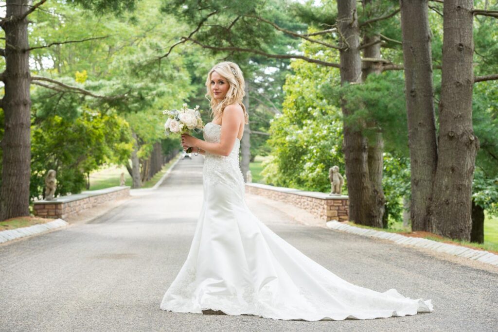 bride & groom at The Ashford Estate
