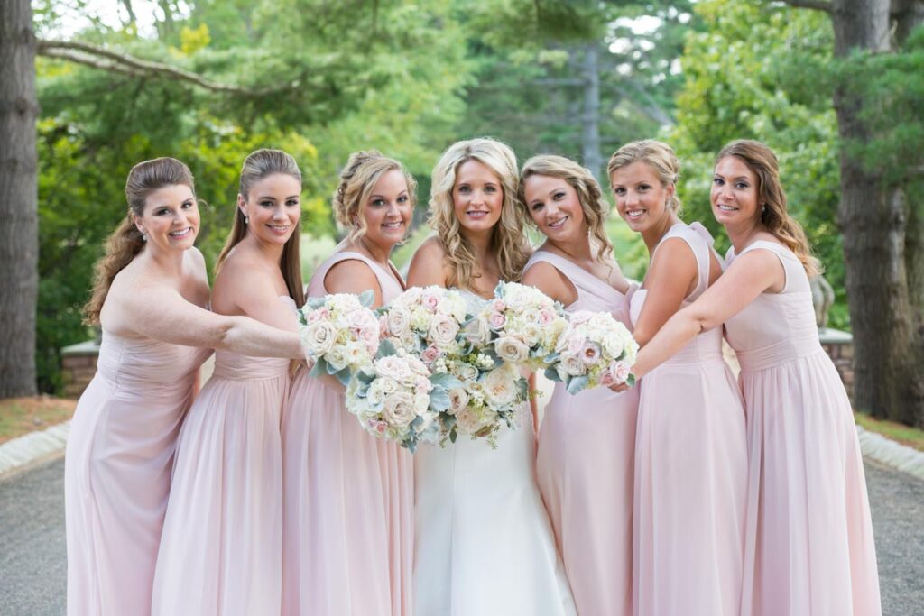 bride & her guests at The Ashford Estate, Allentown, NJ