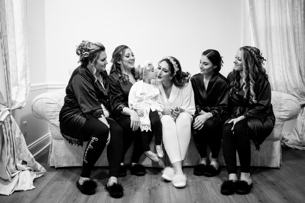 bride with her guests East Brunswick, NJ