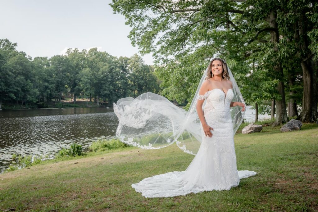 Bride at The Estate at Farrington Lake, East Brunswick, New Jersey