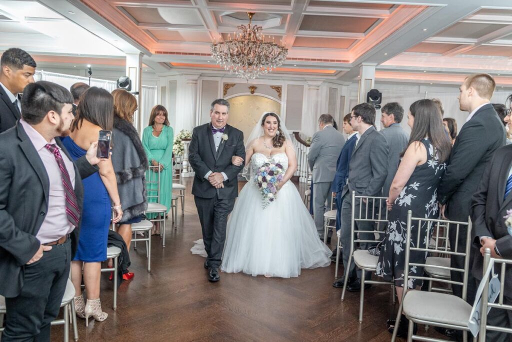 groom & bride going to the venue - The Mill Lakeside Manor, Spring Lake, New Jersey