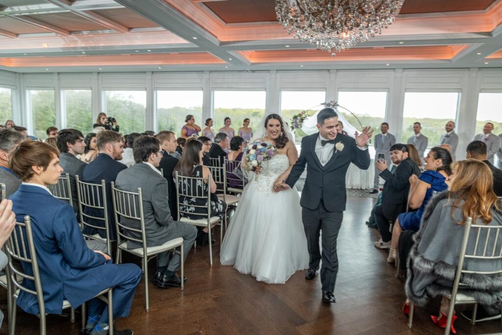 Marriage couple at The Mill Lakeside Manor, Spring Lake, NJ
