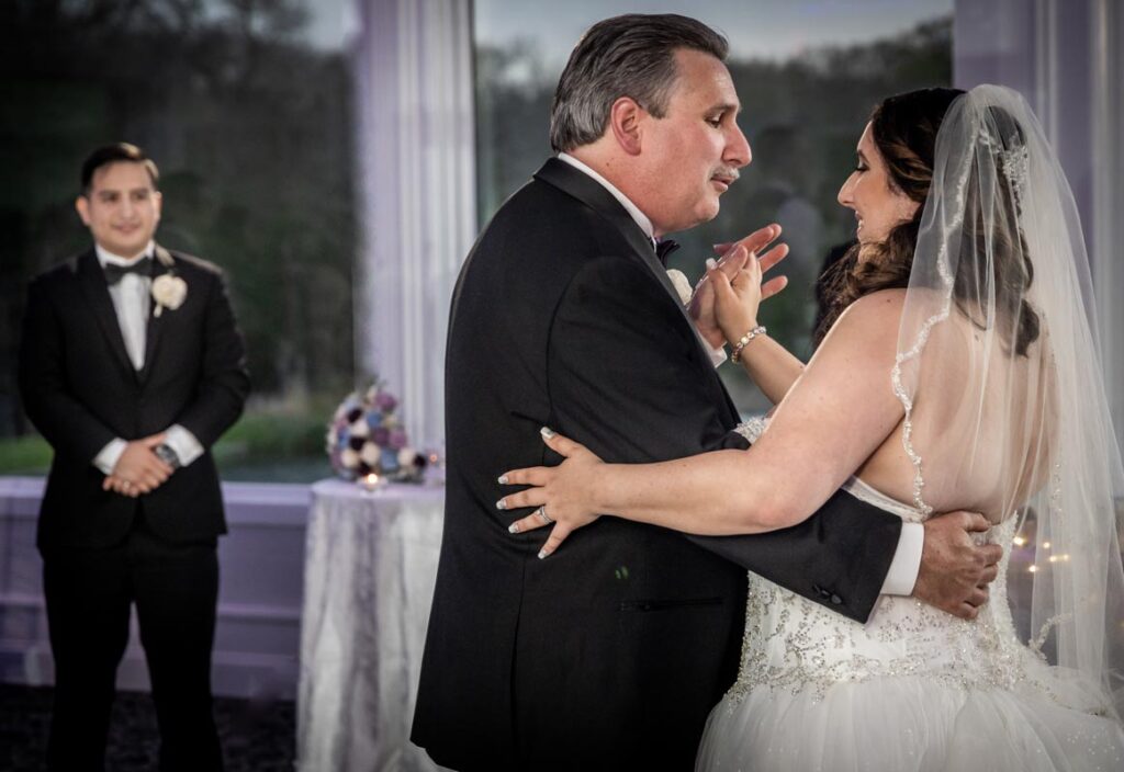 First couple's dance close-up, The Mill