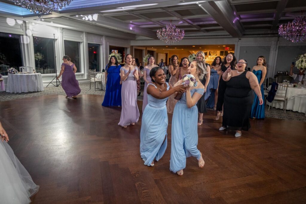 happy guests dancing at The Mill Lakeside Manor, Spring Lake, NJ
