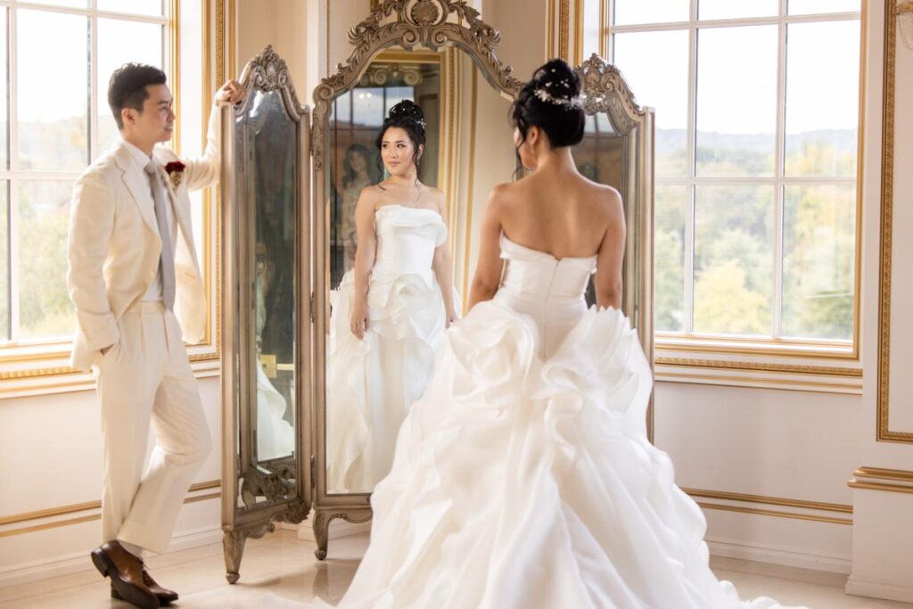 bride at The Legacy Castle, Pompton Plains, NJ