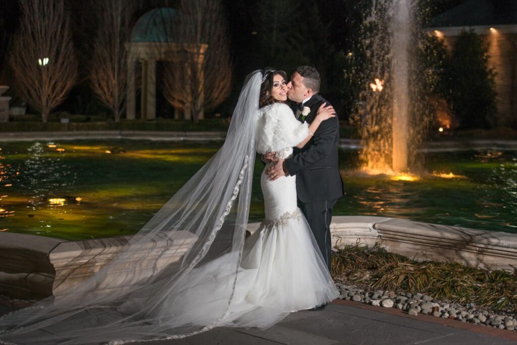 bride & groom at Rockleigh Country Club, Rockleigh, NJ