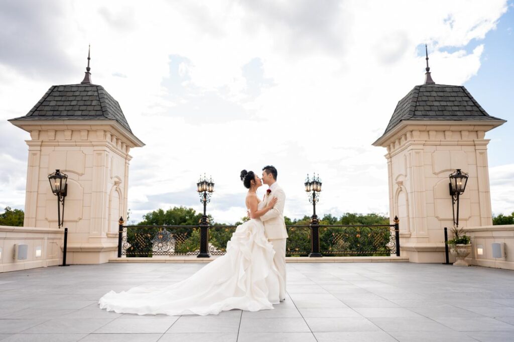 Marriage couple at The Legacy Castle, Pompton Plains, NJ