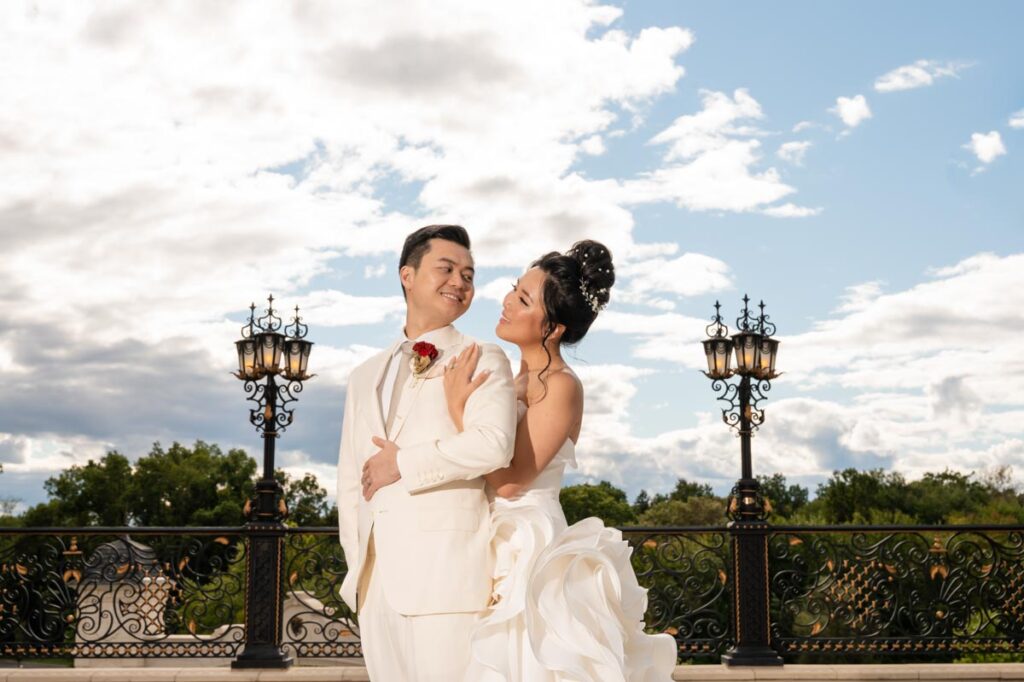 Marriage couple at The Legacy Castle, Pompton Plains, New Jersey