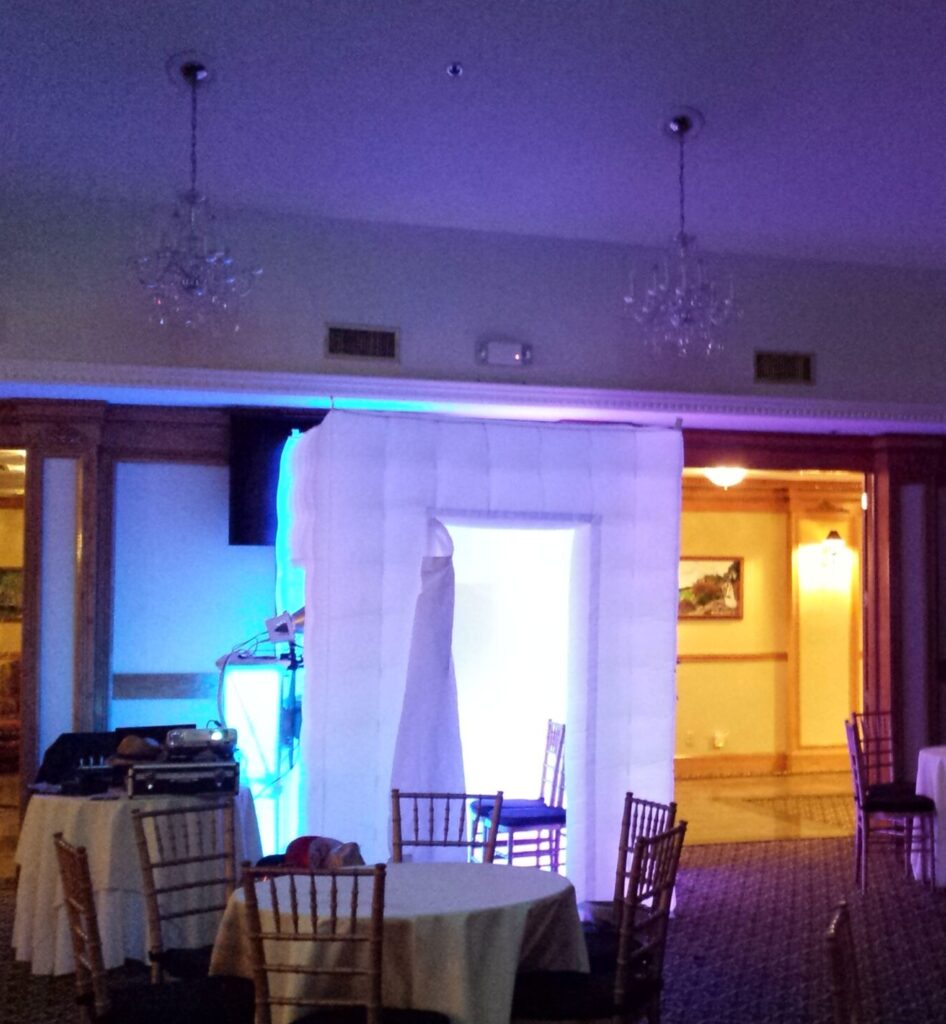 Glowing Photo Booth (Front View)