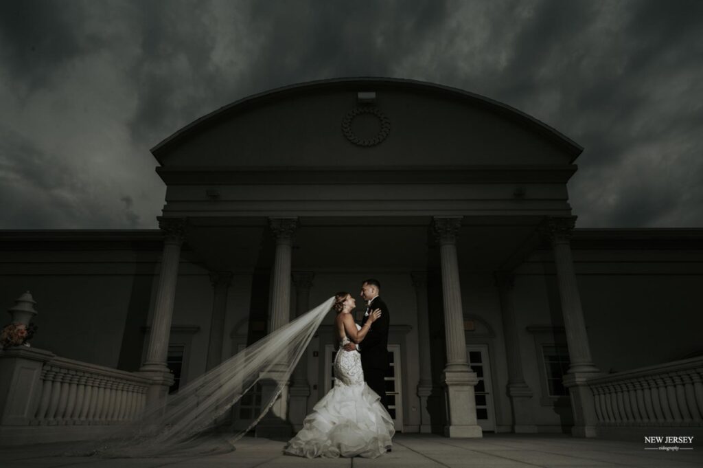amazing photoshoot of wedding couple