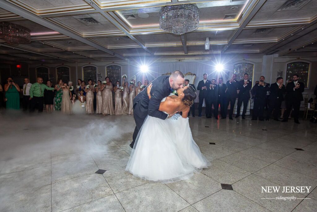 bride and groom dancing at The Royal Manor, Garfield