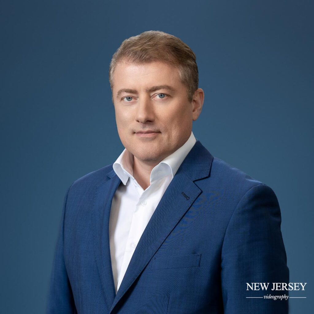 commercial portrait of a man