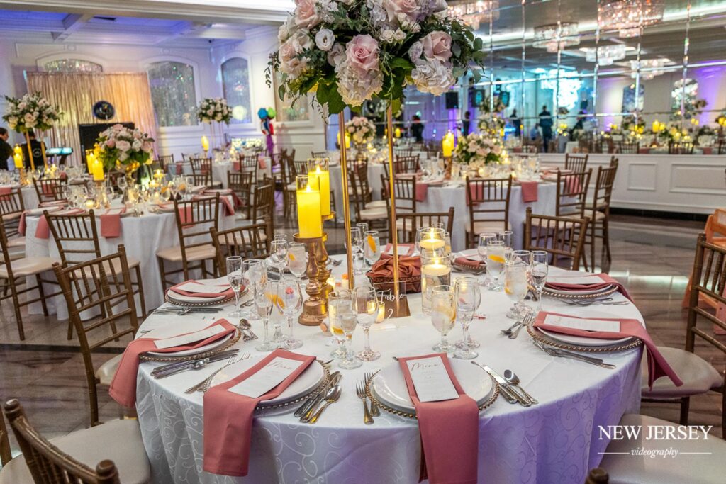 wedding decor - The Royal Manor, Garfield, New Jersey