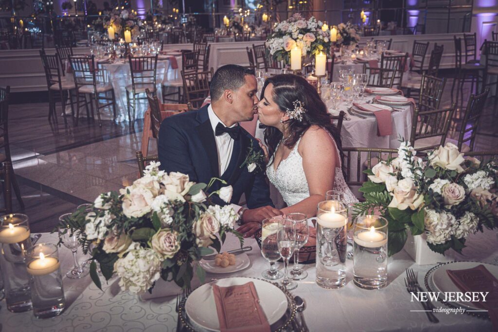 bride and groom at The Royal Manor, Garfield, NJ
