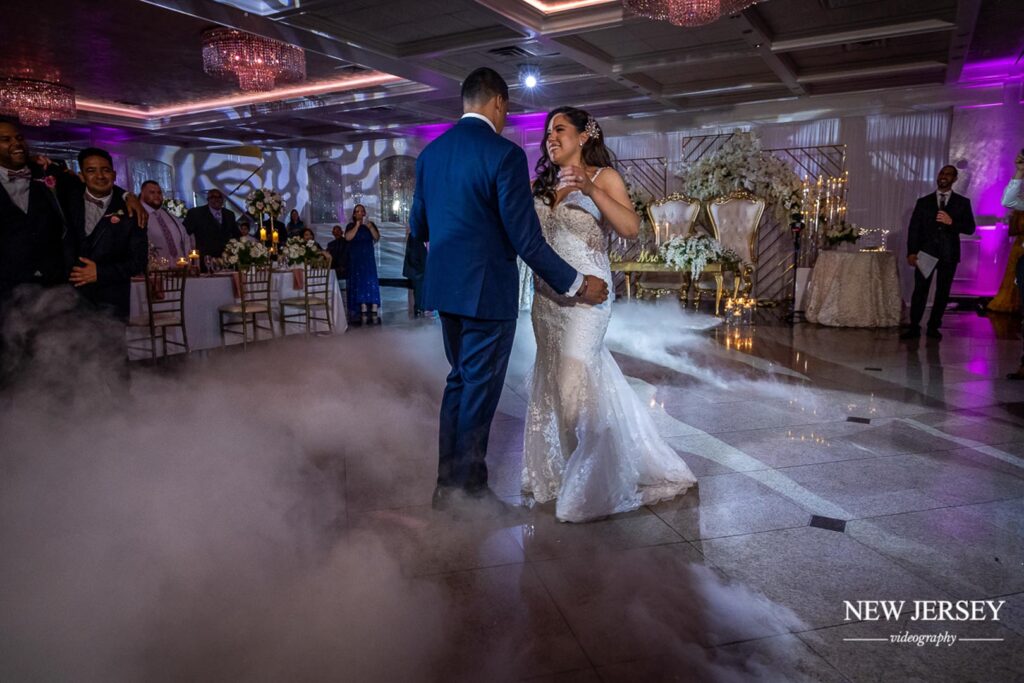 bride and groom dancing at The Royal Manor, Garfield, New Jersey