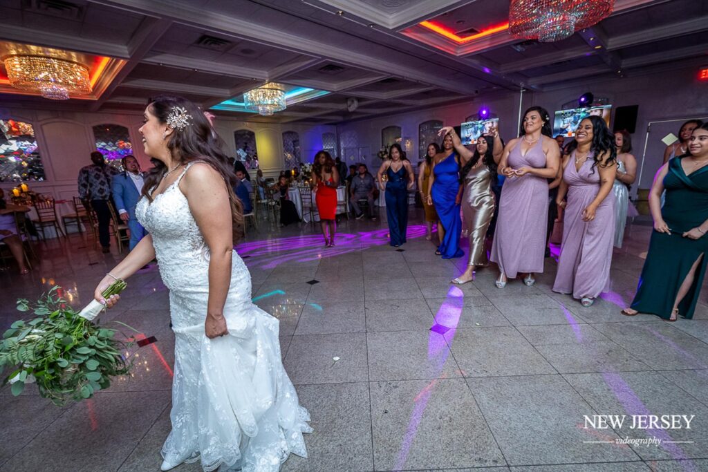 groom and bride dancing at The Royal Manor, Garfield, NJ