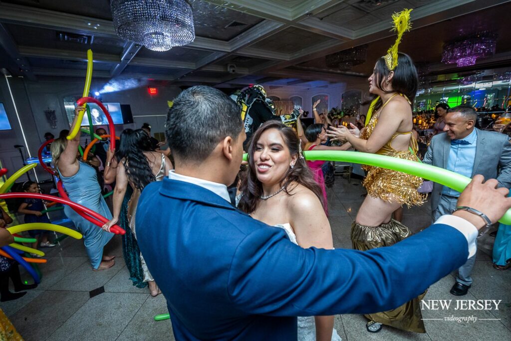 bride & groom dancing at The Royal Manor, Garfield, NJ