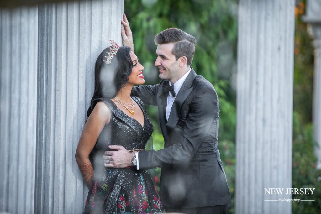 amazing photosession of wedding couple new jersey