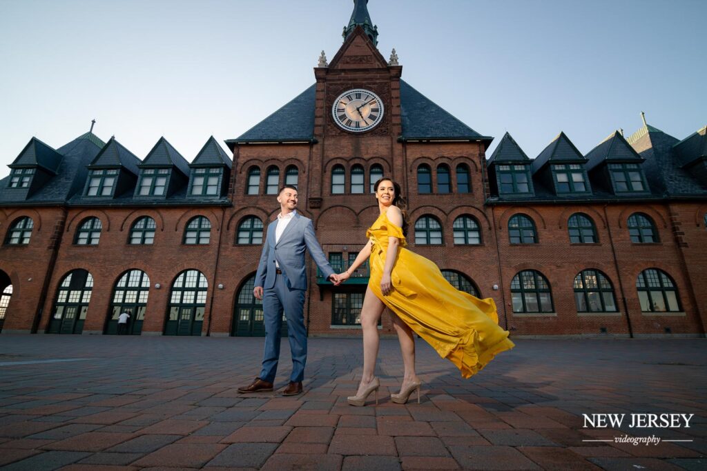 Stylish engagement photography in NJ