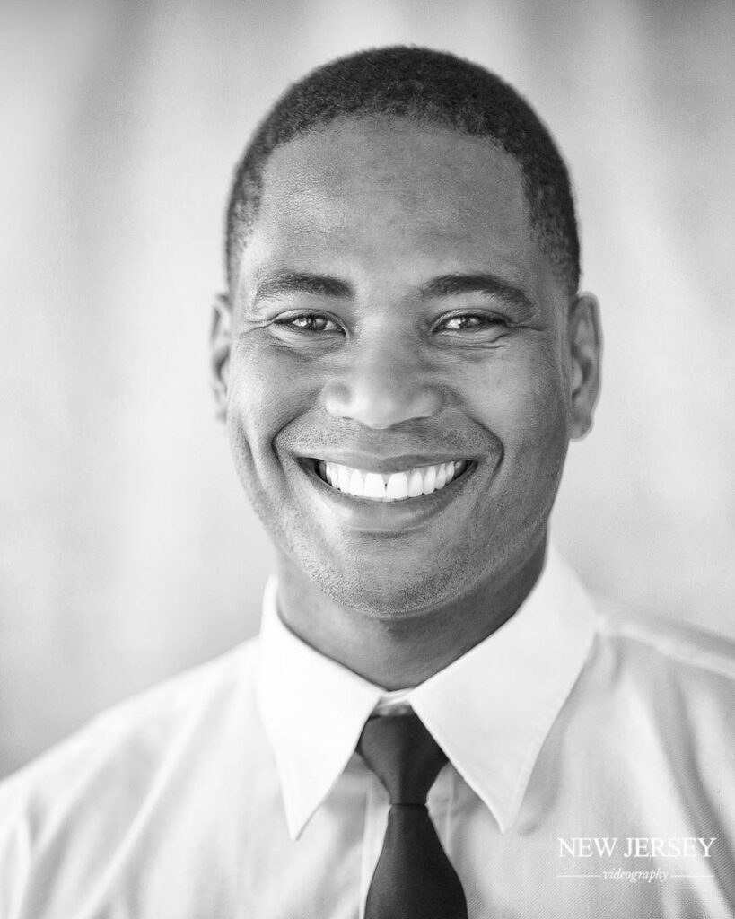 bw portrait of a man