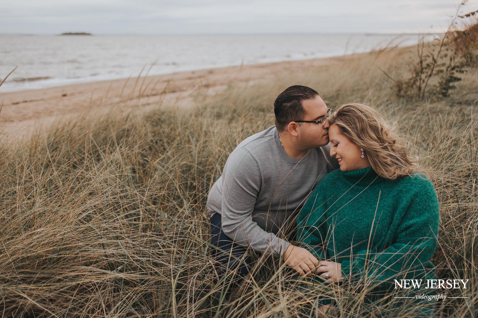 oceanfront engagement photoshoot