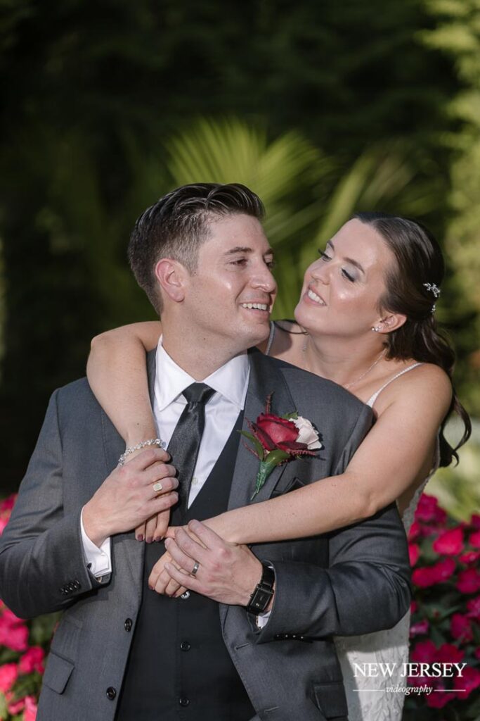 nj happy wedding couple