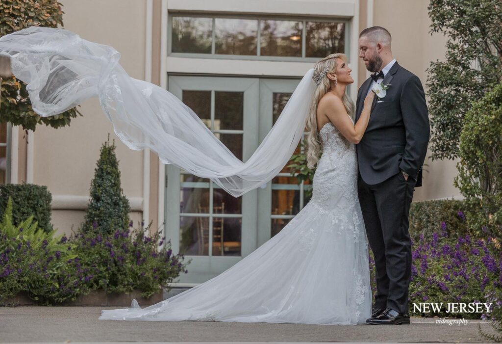 happy wedding couple nj