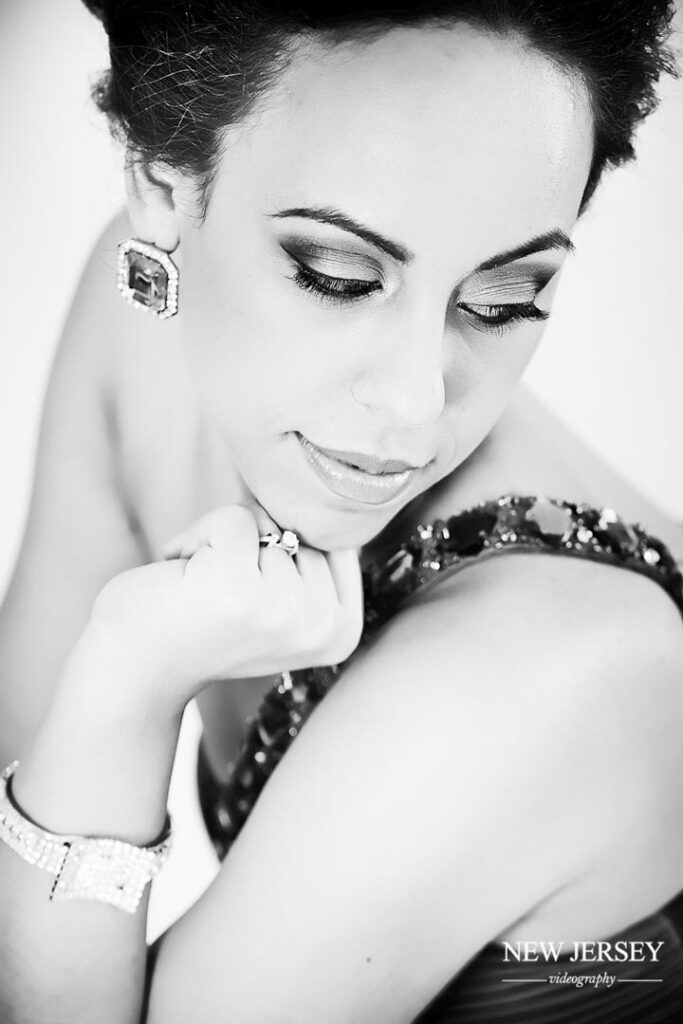 bnw portrait of a woman