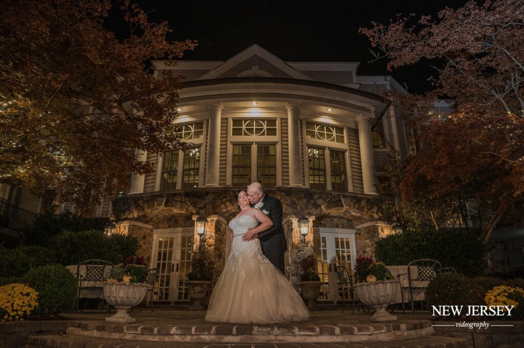 a beautiful photoshoot of wedding couple in nj