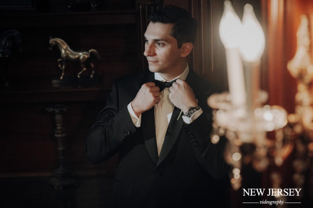 handsome groom in nj