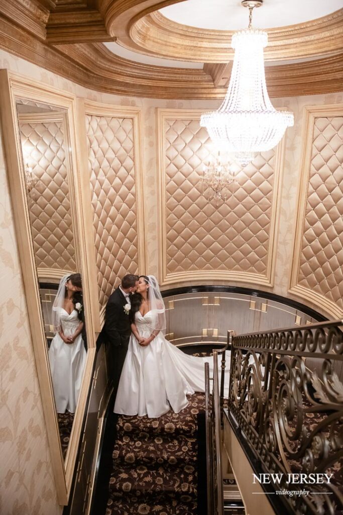 bride & groom at Seasons Catering, Township of Washington, NJ