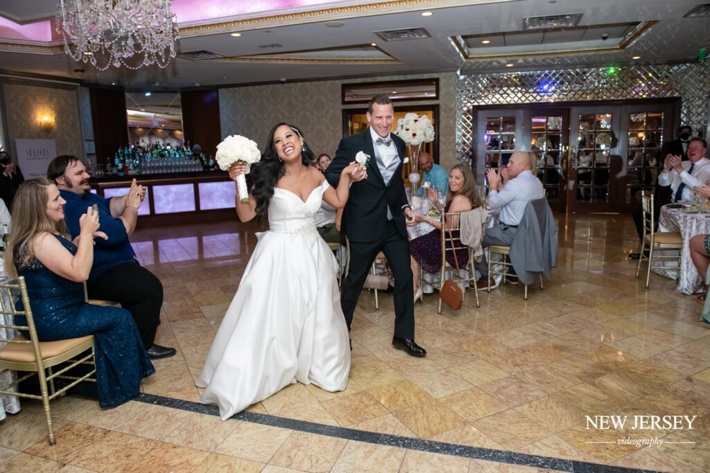 bride & groom dancing at Seasons Catering, Township of Washington, NJ