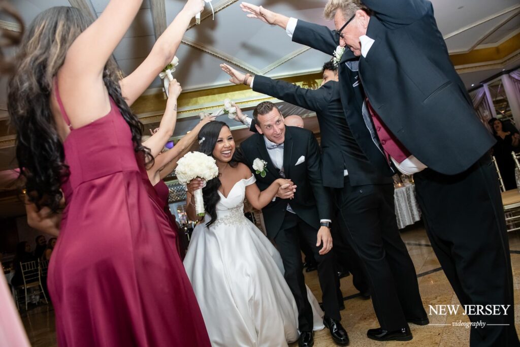 groom & bride dancing at Seasons Catering, Township of Washington, NJ