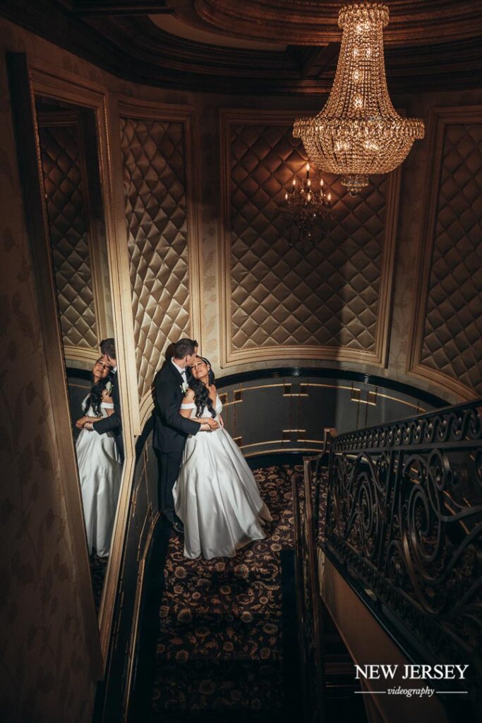 happy groom and bride Seasons Catering, Township of Washington, NJ