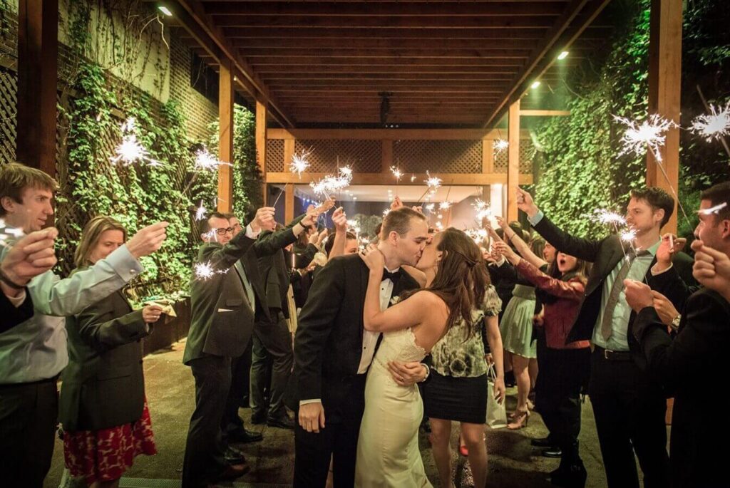 photo of happy newlyweds