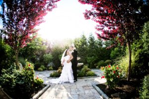 photo of loving newlyweds