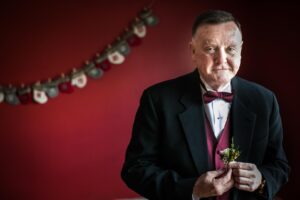 wedding portrait of a guest