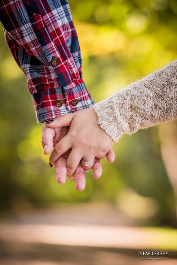 A classic hand-in-hand shot