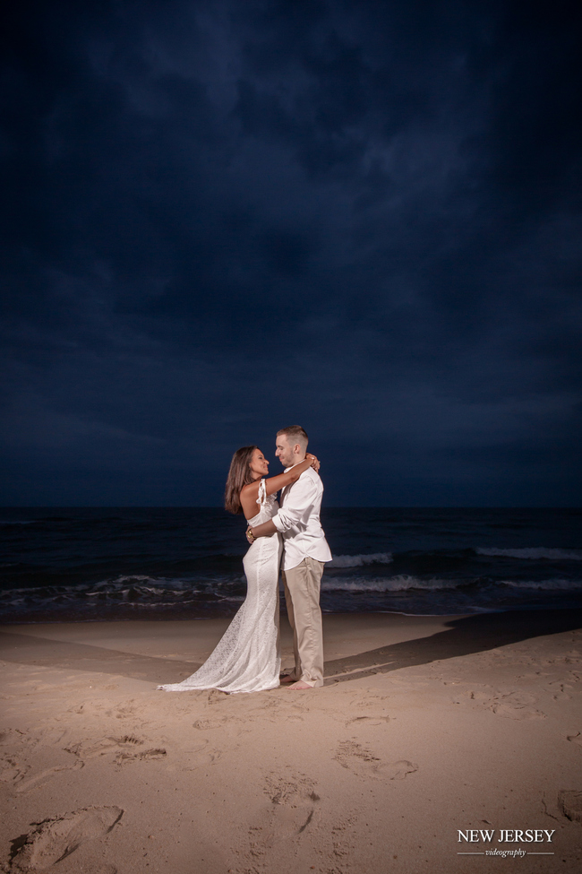 Amongst the ocean waves