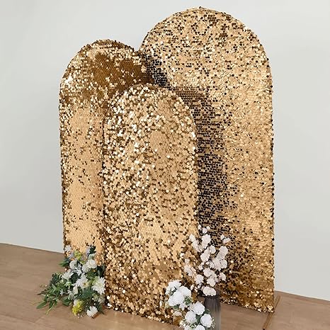 Sparkly sequin backdrop frame