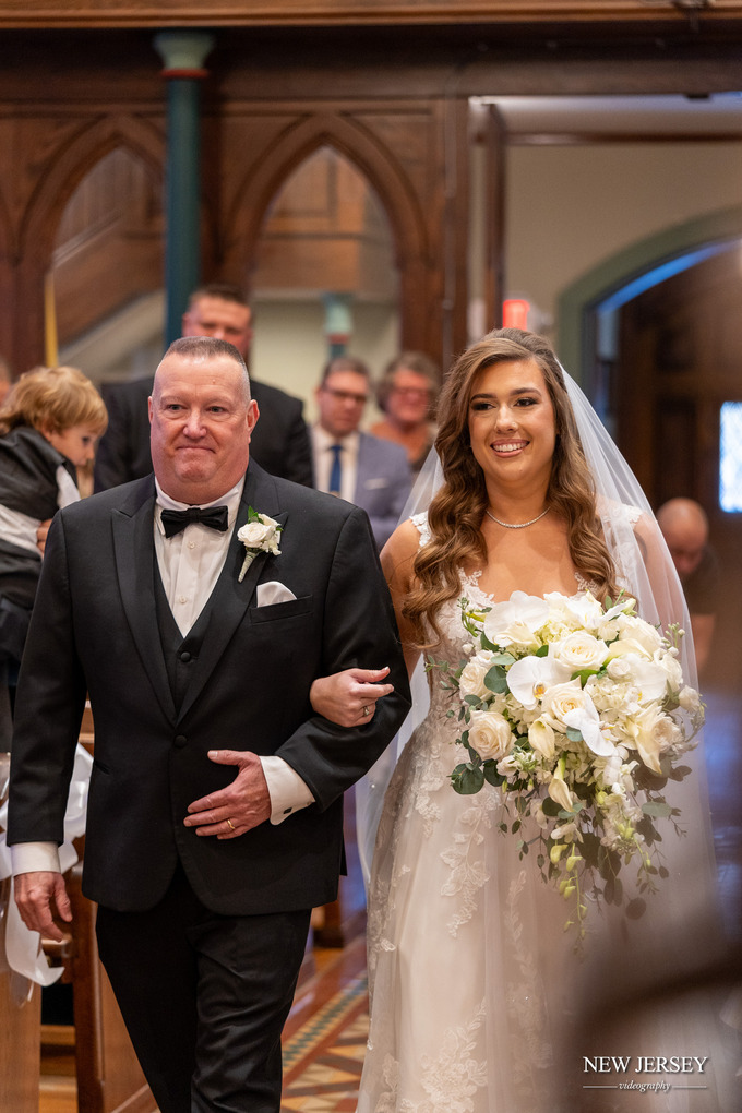 The walk down the aisle