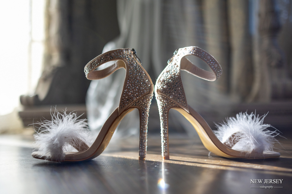 The wedding shoes